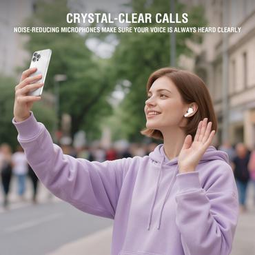 4smarts SkyBuds Pro ANC Headset True Wireless Stereo (TWS) I ørerne Opkald/Musik/Sport/Hverdag Bluetooth Sort