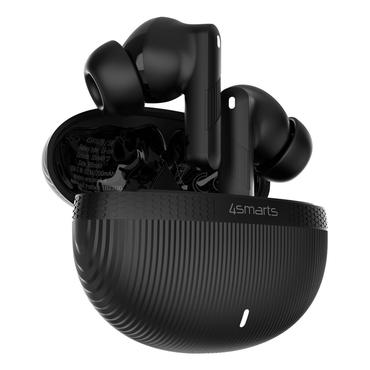 4smarts SkyBuds Pro ANC Headset True Wireless Stereo (TWS) I ørerne Opkald/Musik/Sport/Hverdag Bluetooth Sort