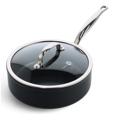 GreenPan Barcelona Pro Schmorpfanne 24cm Schwarz