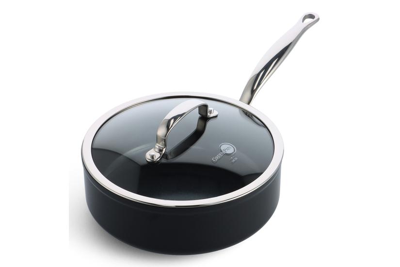 GreenPan Barcelona Pro Schmorpfanne 24cm Schwarz