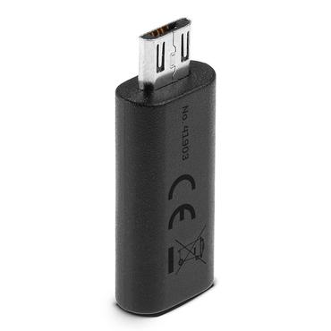 Lindy 41903 kabel k&oslash;nsskifter USB Type C USB Type Micro-B Sort