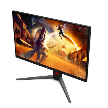 AOC G4 U32G4U computersk&aelig;rm 80 cm (31.5") 3840 x 2160 pixel 4K Ultra HD Sort, R&oslash;d