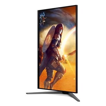 AOC G4 U32G4U computersk&aelig;rm 80 cm (31.5") 3840 x 2160 pixel 4K Ultra HD Sort, R&oslash;d