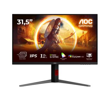 AOC G4 U32G4U computerskærm 80 cm (31.5") 3840 x 2160 pixel 4K Ultra HD Sort, Rød