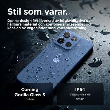 Motorola Moto G15 - havsbl&aring; - 4G peksk&auml;rmsmobil - 128 GB - GSM