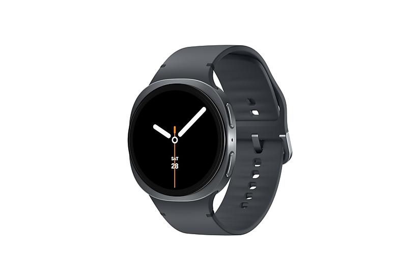 Samsung Galaxy Watch 8 3,81 cm (1.5") AMOLED 44 mm Digital 480 x 480 pixel Berøringsskærm Grafit Wi-Fi GPS (satellit)