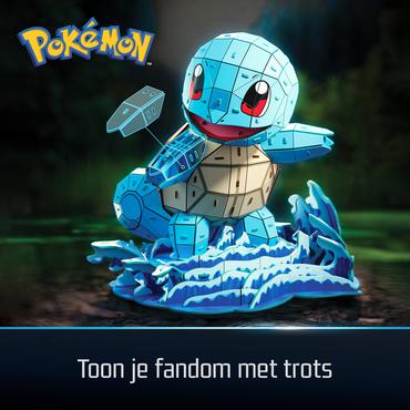4D Build FDP FAP Pokemon Squirtle GML 3D puslespil 180 stk Tegnefilm