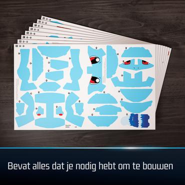 4D Build FDP FAP Pokemon Squirtle GML 3D puslespil 180 stk Tegnefilm