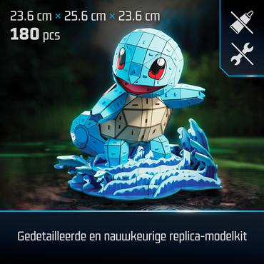 4D Build FDP FAP Pokemon Squirtle GML 3D puslespil 180 stk Tegnefilm