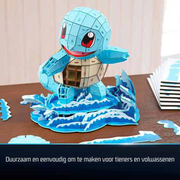 4D Build FDP FAP Pokemon Squirtle GML 3D puslespil 180 stk Tegnefilm