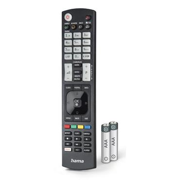 Hama 00221061 fjernbetjening IR trådløs TV Tryk på knapper