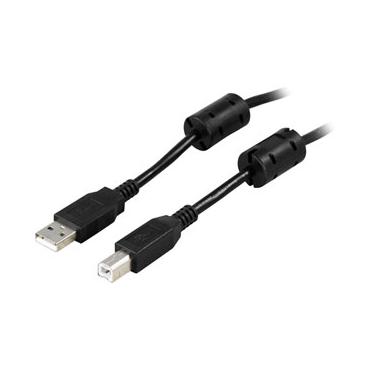 DELTACO - USB-kabel - USB till USB typ B - 3 m