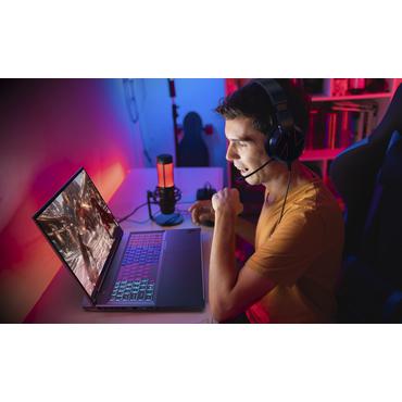 Acer Nitro 18 AI AMD AN18-61-R1H6 AMD Ryzen AI 7 PRO 350 Laptop 45,7 cm (18") WQXGA 32 GB DDR5-SDRAM 1 TB SSD NVIDIA GeForce RTX 5070 Ti Wi-Fi 6E (802.11ax) Windows 11 Home Tysk Sort