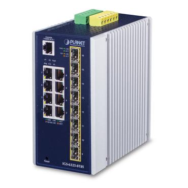 IP30 Industrial L3 8-Port