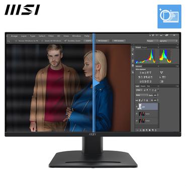 MSI Pro MP275QPG computerskærm 68,6 cm (27") 2560 x 1440 pixel Wide Quad HD LCD Sort