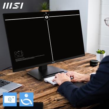 MSI Pro MP275QPG computerskærm 68,6 cm (27") 2560 x 1440 pixel Wide Quad HD LCD Sort