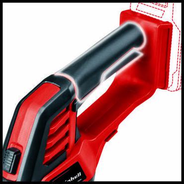 Einhell GE-CG 18/100 Li T-Solo batteridreven gr&aelig;ssaks 10 cm 18 V Sort, R&oslash;d