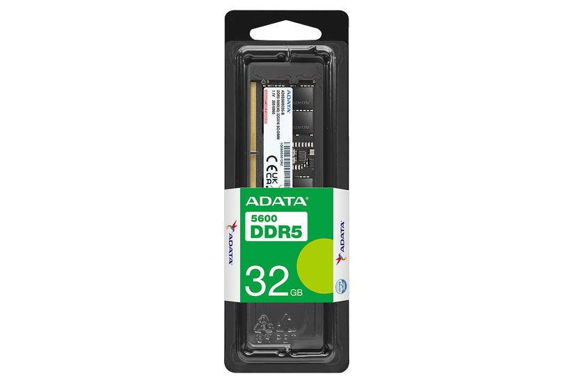 ADATA - 32GB - DDR5 RAM - 2800MHz - SO DIMM 262-pin - On-die ECC - CL46