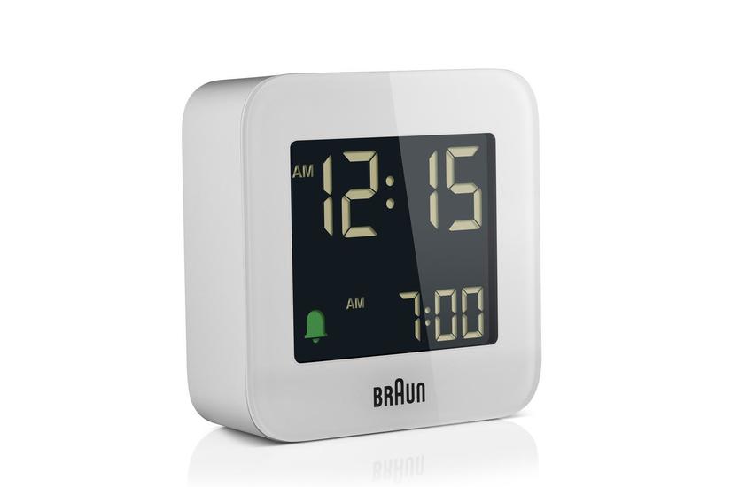 Braun BC08 Digital alarmur Hvid