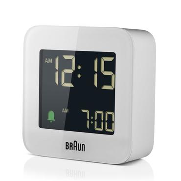 Braun BC08 Digital alarmur Hvid