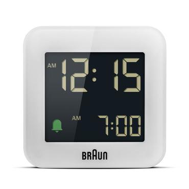 Braun BC08 Digital alarmur Hvid