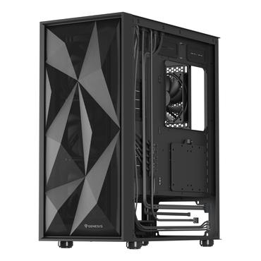 *PC CASE GENESIS DIAXID  605F MIDI TOWER USB-C