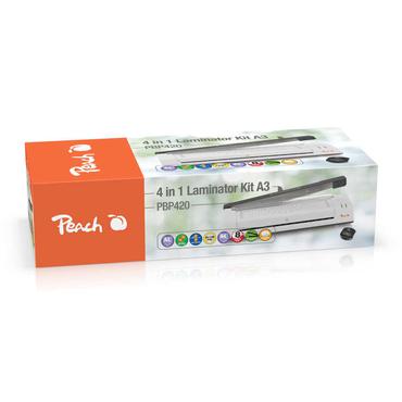Peach PBP420 lamineringsmaskine Kold/varm lamineringsmaskine 250 mm/min Hvid