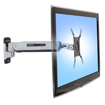 Ergotron Interactive Arm LD monteringssats - Konstant kraftteknik - f&ouml;r LCD-display - svart, polerat aluminium