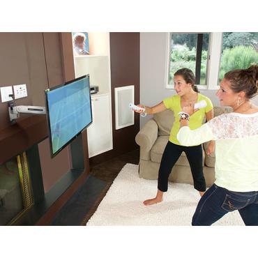 Ergotron Interactive Arm LD monteringssats - Konstant kraftteknik - f&ouml;r LCD-display - svart, polerat aluminium