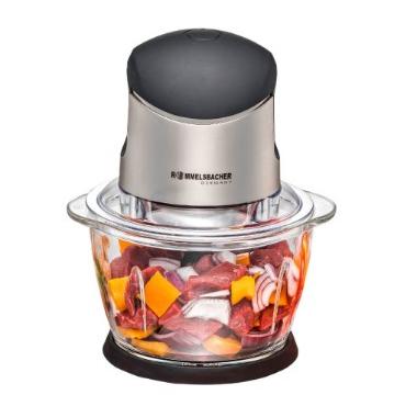 Rommelsbacher MZ 400 elektrisk madhakker 1 L 400 W Sort, Rustfrit stål