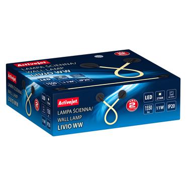 Activejet LED-væglampe AJE-LIVIO WW