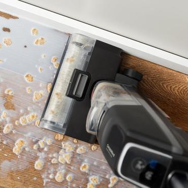 Bissell CrossWave OmniForce Edge Pro St&aring;ende vakuum Batteri T&oslash;r&v&aring;d Polytetrafluorethylen (PTFE) Posel&oslash;s 0 L 200 W Sort