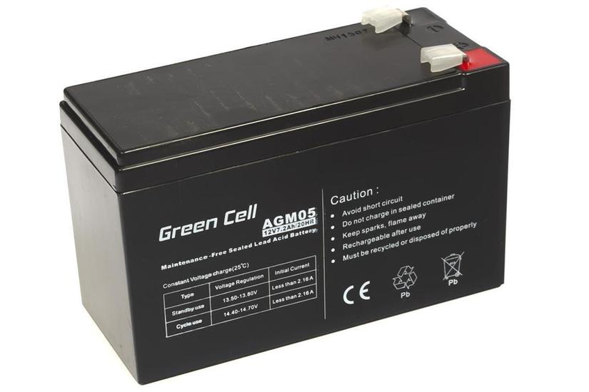 Green Cell - UPS-batteri - F&ouml;rseglat med blysyra (SLA) - 7.2 Ah