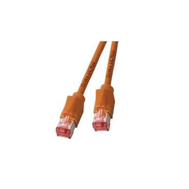 EFB Elektronik S/FTP RJ-45 Cat.6A netværkskabel Orange 20 m Cat6a S/FTP (S-STP)