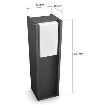 Turaco Hue pedestal anthracite 1xA60 WCA