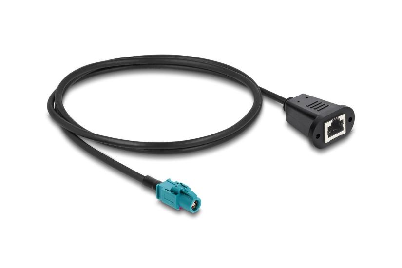 Delock Cable HSD Z female to RJ45 jack 1 m