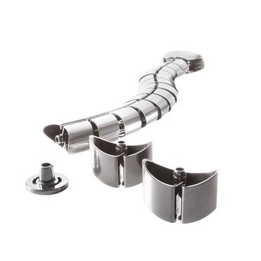 LogiLink KAB0064 kabelorganisator Skrivebord Kabelbakke S&oslash;lv 1 stk