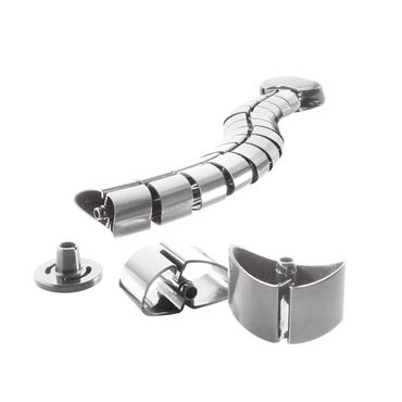 LogiLink KAB0064 kabelorganisator Skrivebord Kabelbakke S&oslash;lv 1 stk