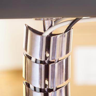 LogiLink KAB0064 kabelorganisator Skrivebord Kabelbakke S&oslash;lv 1 stk