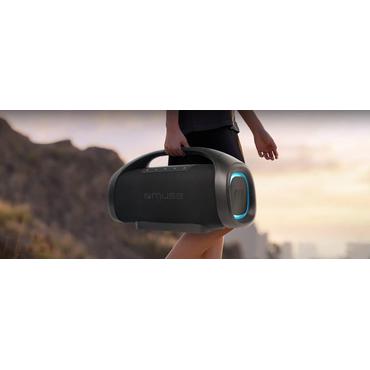 Muse Portable Bluetooth Speaker Splash Proof, Black