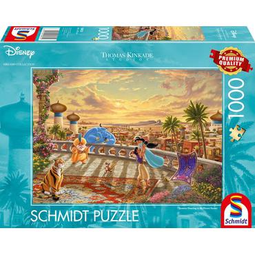 Schmidt Spiele 58032 puslespil 1000 stk Tegnefilm