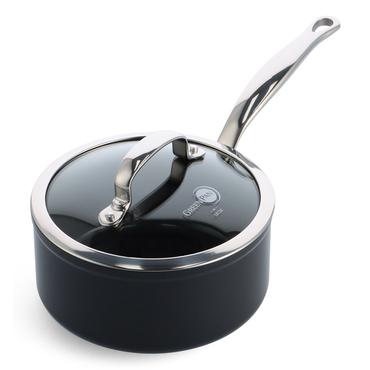 GreenPan Barcelona Pro Stielkasserolle 20cm Schwarz