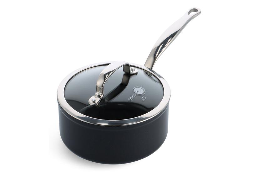 GreenPan Barcelona Pro Stielkasserolle 20cm Schwarz