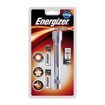 Lommelygte Metal LED 2x AA