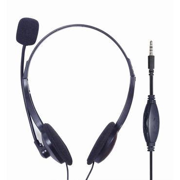 Gembird KBS-UO4-01 - 4-i-1 kontorssats - tangentbord, mus, headset och musekod - QWERTY - USA