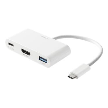 DELTACO USBC-HDMI23 - dockingstation - USB-C - HDMI