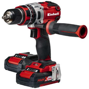 Einhell TE-CD 18 Li-i BL N&oslash;glefri 1,69 kg Aluminium, Sort, R&oslash;d