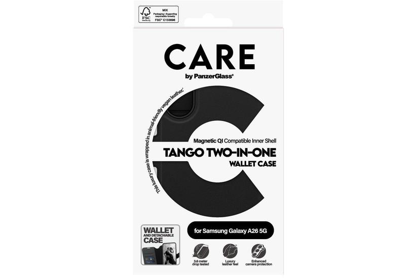 PanzerGlass Mobilcover - Folio case - Sort - PU-læder - Ja