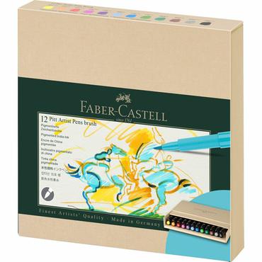 Faber-Castell Pitt Artist fineliner Flerfarvet 12 stk