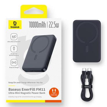 Baseus EnerFill FM11 10000 mAh Trådløs opladning Sort